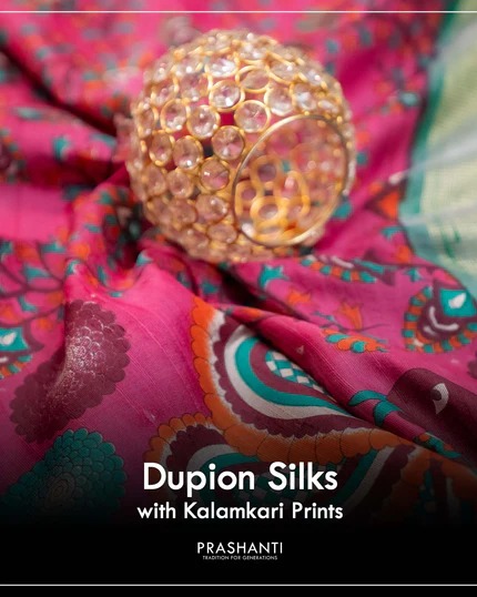 Dupion silk sarees